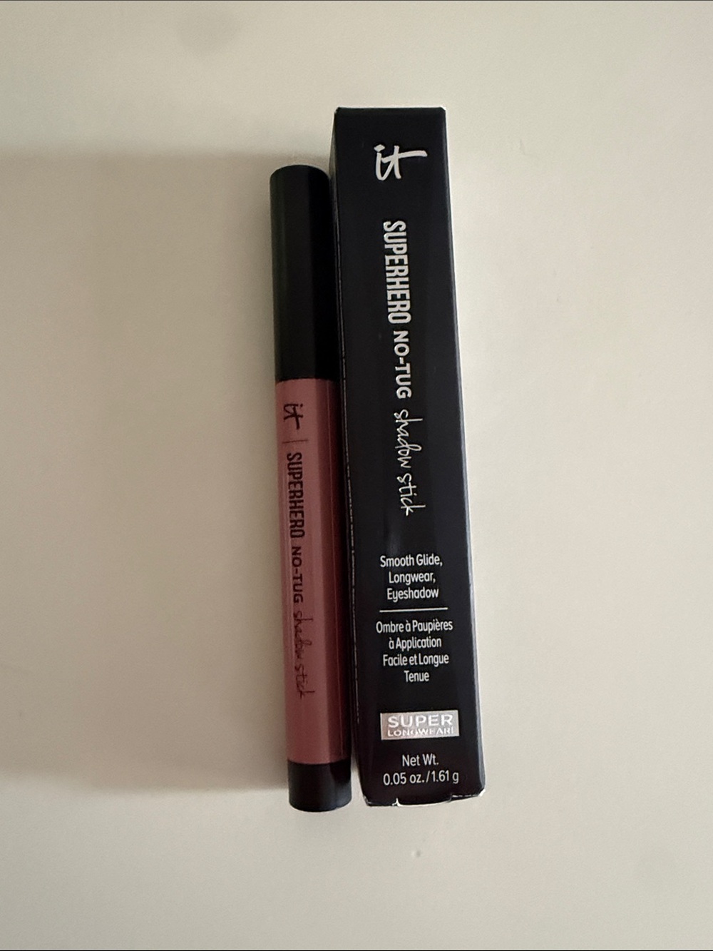IT Cosmetics Superhero No-Tug Shadow Stick - Glimmering Rose